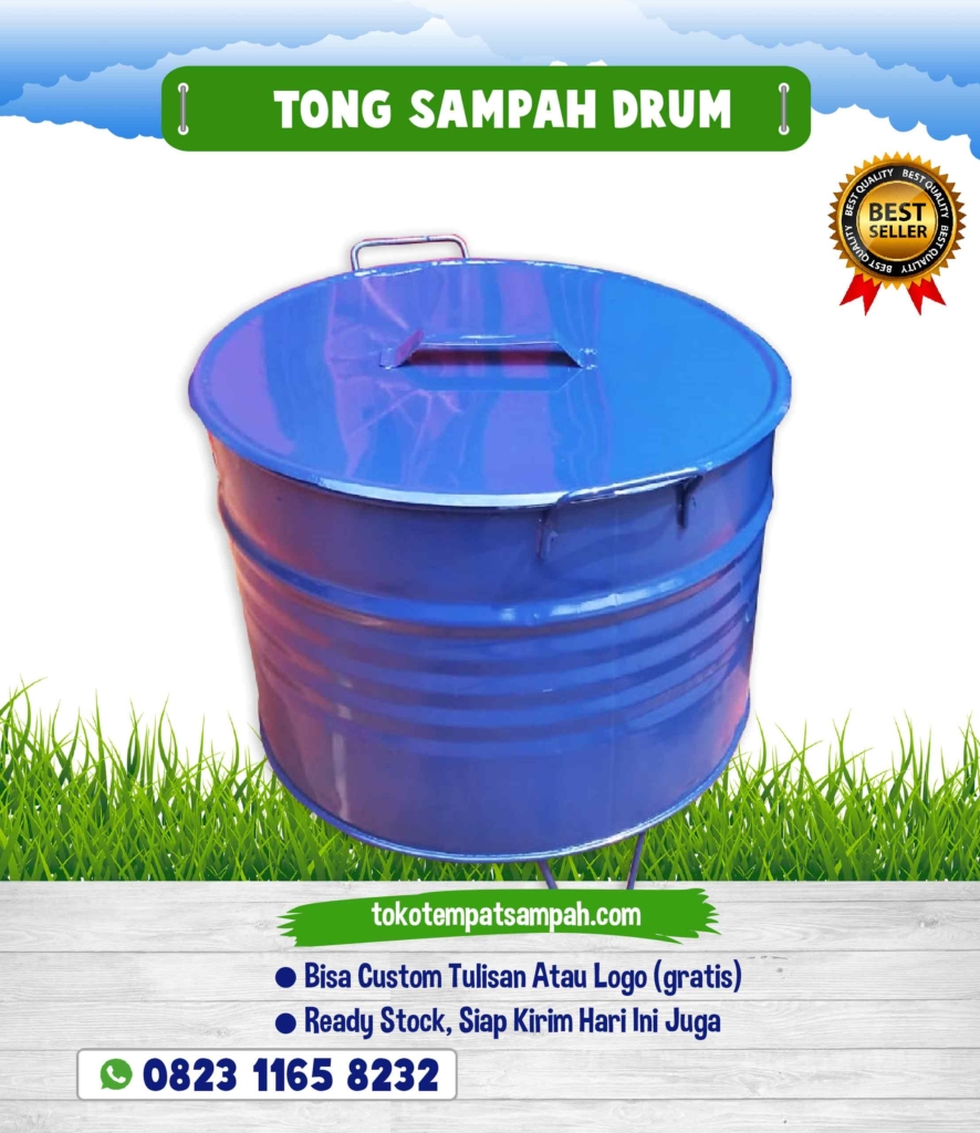 drum besi, drum sampah, drum besi sampah, drum tong, tong drum, tong drum besi